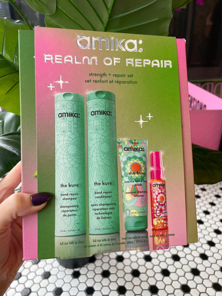 Amika Realm of Repair Holiday Kit